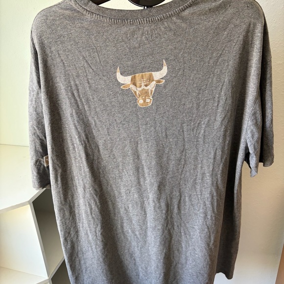 Gray Chicago Bulls Graphic T-Shirt – Size XL - Picture 4 of 6